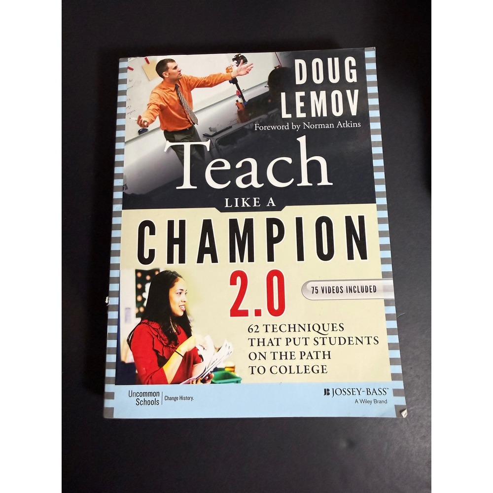 Teach Like a Champion 2.0 Doug Lemov 62 Techniques Education Teaching Book DVD